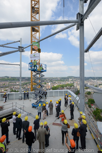 tour des finances à Liège